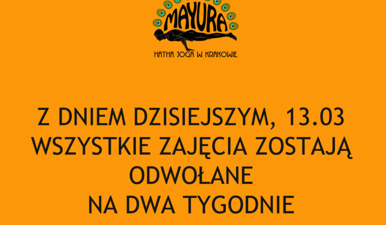 Zajęcia zawieszone