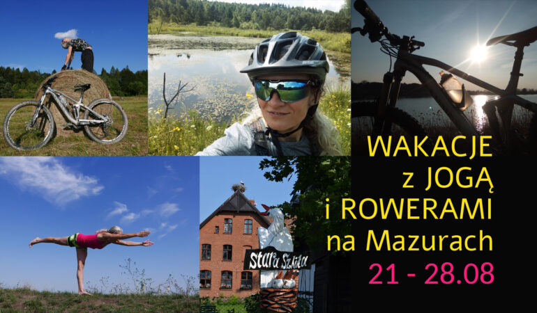 Wakacje z Jogą i Rowerami na Mazurach