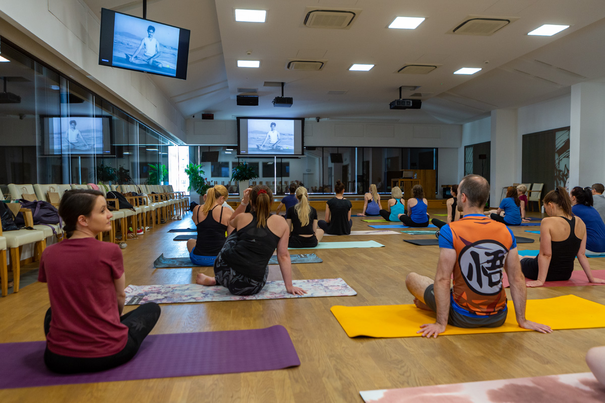 Dzień Jogi 2022 w Pałacu Krzysztofory