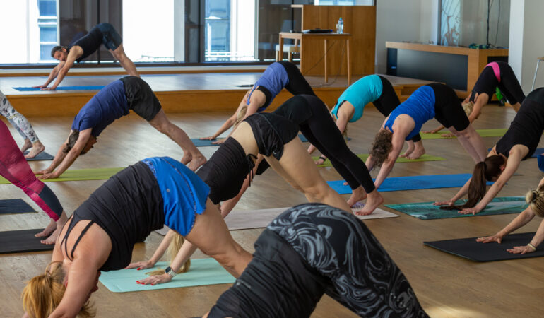 Dzień Jogi 2022 w Pałacu Krzysztofory