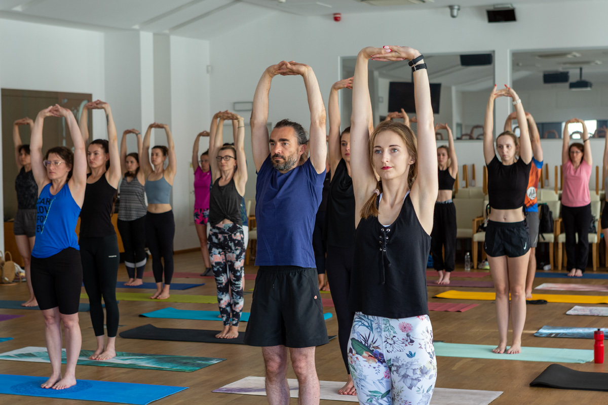 Dzień Jogi 2022 w Pałacu Krzysztofory